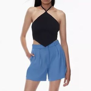 BNWT Babaton Pleated 5” Short size 2